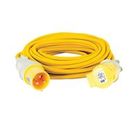Defender Extension Lead Yellow 4mm2 32A 14m 110V (E85240)