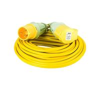 Defender E85249 25M Extension Lead-32A 2.5mm Cable-Yellow 110V, 110 V