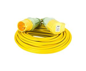 Defender E85249 25 m 32 A 2.5 mm 110 V Extension Lead Cable - Yellow