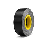 Defender EXA-TAPE gaffer tape - fabric adhesive tape for repairs, masking, handicrafts, and marking, easy to tear off, weatherproof, matt black, 50 mm × 50 m