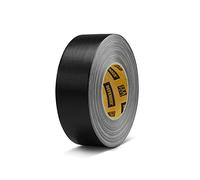 Defender EXA-TAPE gaffer tape - fabric adhesive tape for repairs, masking, handicrafts, and marking, easy to tear off, weatherproof, matt black, 50 mm × 50 m