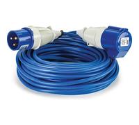 DEFENDER Arctic Extension Lead Blue 2.5mm2 32A 25m 230V