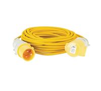 Defender Extension Lead Yellow 2.5mm2 32A 14m 110V (E85235)