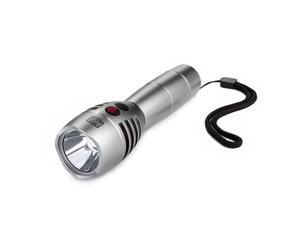 Defender Impact Personal Alarm Torch - USB Rechargeable LED Torch 130db Siren - Dual Function 3 in 1 Alarm & Strobe - High Powered 300 Lumen White Light LED CREE - (Regular)