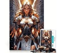 Defender of The Divine Jigsaw Puzzles 1000 Piece for Adults Memory Boost Cozy Fun Pattern Assemble Nice Decor (38x52cm)