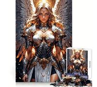 Defender of The Divine Jigsaw Puzzles 1000 Piece for Adults Memory Boost Cozy Fun Pattern Assemble Nice Decor (38x52cm)