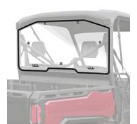 Defender Rear Windshield - StarknightMT Clear Back Window Polycarbonate Heavy Duty Rear Window Panel Compatible With Can-Am Defender 2016-2022 2023 HD5 HD8 HD10 Max