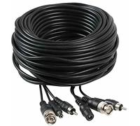 Defender Security 20 m DC+BNC+RCA CCTV Lead Cable, male to male