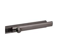 Defender Security U 10307 Prime Line Slide Bolt, 4 in L, Solid, Gray