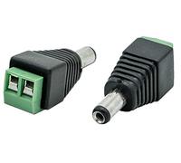 DEFENDER SECURITY ZXCON370 DC Plug with Terminal Strip Adaptor
