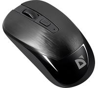 Defender Wave MM-995 Wireless Mouse, Laptop Mouse, Wireless, 1600 DPI Wireless Mouse PC, USB Mouse for PC, Computer Mouse, Wireless Mouse, Black