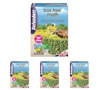Defenders Box Tree Moth Pheromone Trap - Refillable and Re-usable Protect Box Tree Plants and Keep them Evergreen and Free from Insect Damage (Pack of 4)