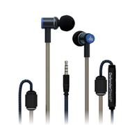 DefenderShield EMF Free Headphones - Universal Anti-Radiation Air Tube Wired Stereo Headset with Microphone & Volume Control - Works with iPhone