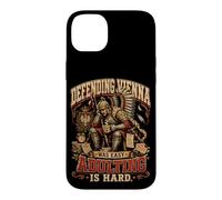Defending Vienna Was Easy Adulting Is Hard Polish History Case for iPhone 14 Plus