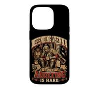 Defending Vienna Was Easy Adulting Is Hard Polish History Case for iPhone 14 Pro