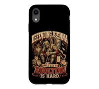 Defending Vienna Was Easy Adulting Is Hard Polish History Case for iPhone XR