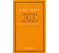 Defensa de la filosofía (fuera de colección)