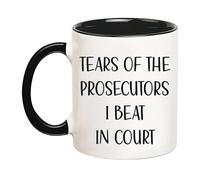 Defense Attorney Tears of The Prosecutors I Beat in Court Mug Cute Tea Cup Funny Coffee Mug for Home Kitchen Milk 330Ml