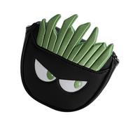 Defense Golf Headcover Formed From Tear Resistant Leather Suitable for Various Weather Conditions and Terrains Fast Release Golf Cover