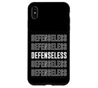 Defenseless Case for iPhone XS Max