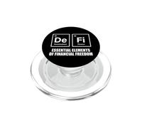 DeFi Decentralized Finance Blockchain Periodic Table Crypto PopSockets PopGrip for MagSafe