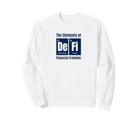 DeFi The Elements of Financial Freedom Crypto Blockchain Sweatshirt
