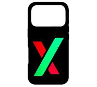DeFi X Symbol Green Red Crypto Logo Design Case for iPhone 17 Pro