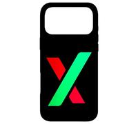 DeFi X Symbol Green Red Crypto Logo Design Case for iPhone 17 Pro Max