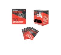 Defiance Fresh Shoe Wipes - 30 Individually Wrapped Sneaker Cleaning Wipes | Dual-Texture | Removes Dirt, Marks & Stains | Safe for All Shoes (Except Suede & Nubuck) | Portable Trainer Cleaner