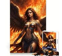 Defiant Fallen Angel 1000 Piece Puzzle For Teenagers Logic Exercise Precise Joint Family Fun Xmas Gift (38x26cm)