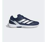 adidas Men's Defiant Speed 2 Tennis Shoes, Dark Blue/Zero met./FTWR White, 9.5 UK