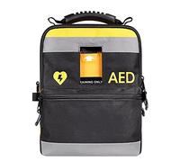 Defibrillator Pouch, Two-Layer Durable Design with Reflective Strips, Portable Storage Solution for Medical Instruments