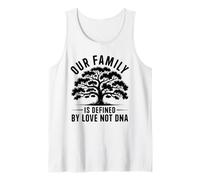 Defined by Love Not DNA Adoption Family Day Tank Top