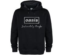 Definitely Maybe Distressed Oasis Hoodie Amplified Black L