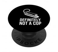 Definitely Not a Cop Undercover Listening Device Costume PopSockets Adhesive PopGrip