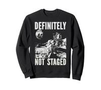 Definitely Not Staged Moon Landing Conspiracy Sweatshirt