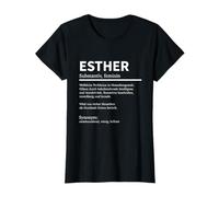 Definition Esther Name Saying Esther First Name Esther T-Shirt