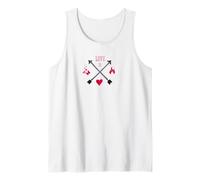 Definition for Love Valentine's Day Wedding Bride Heart Cupid Tank Top
