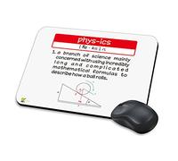 Definition of Physics Funny Science Gift Novelty Mousepad Desk Mat