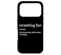 Definition Wrestling Fan Spontaneously Talk About Wrestling Case for iPhone 17 Pro