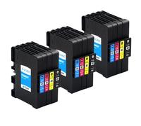 DEFIYAN 1 To 3 Set Compatible Sublimation Ink Cartridges Compatible With IPSiO SG7100 SG3110 SG3110dnw SG2100 SG2010L SC3100 SG3120sf SG3200 SG2200(GC41-3set)