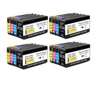 DEFIYAN 1 To 5 Set Compatible Ink Cartridges Compatible With Officejet Pro 7720 7730 7740 8210 8218 8710 8715 8718 8720 8730 8740(4COLOR 4SET)