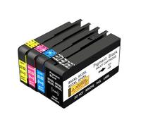 DEFIYAN 1 To 5 Set Compatible Ink Cartridges Compatible With Officejet Pro 7720 7730 7740 8210 8218 8710 8715 8718 8720 8730 8740(4COLOR 1SET)