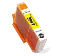 DEFIYAN 10 Compatible Ink Cartridge Set Compatible With PFI300 PFI-300 Inkjet Printers(Y)