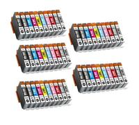 DEFIYAN 10pcs 20pcs 30pcs PFI-300 PFI300 Color Compatible Ink Cartridge Compatible With Image PROGRAF PRO-300 Printer(PFI-300-50pcs 5set)