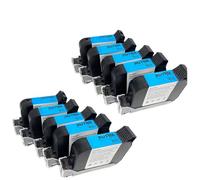 DEFIYAN 10PCS Compatible Handheld Printer Ink Cartridge 12.7mm Print Height Fast Dry Eco Solvent Ink Compatible With TIJ Printers