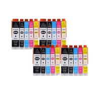 DEFIYAN 10PCS Compatible Ink Cartridges Compatible With 425 426 PGI-425 CLI-426 Compatible With IP4840 IP4940 IX6540 5140 5240 5340 Printers(PGI-425 426 XL 4Set)