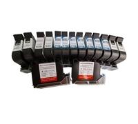 DEFIYAN 12.7mm Fast Drying Waterproof Ink Cartridge Compatible With Various Inkjet Printers BK129 BK150 BK117 BK118 BK119 BK652 BK640(BK118)