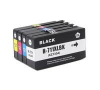 DEFIYAN 12 Pack Ink Cartridges Compatible With 711XL 711 T120 T520 Printers Filled With Ink(1 SET)