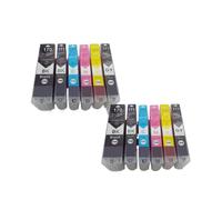 DEFIYAN 12X Compatible Ink Cartridge Compatible With PGI170 PGI 170 Compatible With Use With MG5710 MG6810 MG7710 Printers